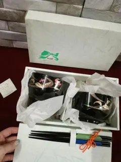 ★　桂由美　お椀セット　新品未使用　合成漆器