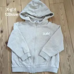 X-girl フード付きパーカー 120size