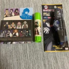 鬼滅の刃　魘夢　えんむ　修正テープ　炭治郎　スティックのり　柱　ミニレターセット