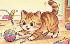 AI 猫 可愛い アート イラスト