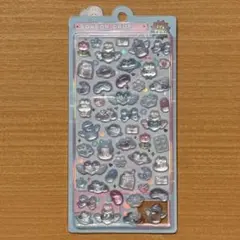 ボンボンドロップシール みずいろボンボン うさぎ 水色