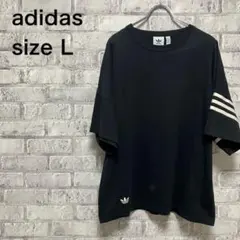 【adidas】アディダス Tシャツ Lサイズ お洒落 カッコイイ