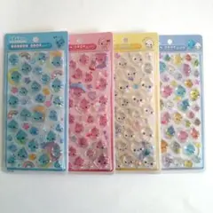 【国内正規品】ボンボンドロップシール しずくちゃん　4枚セット