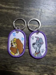 ディズニー わんわん物語キーホルダー セット