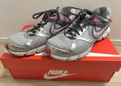 24.0cm レディース NIKE ナイキ メタリック シルバー