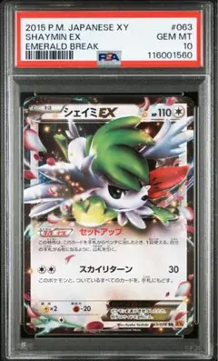 【PSA10連番】ポケモンカードゲーム シェィミEX シェィミEX RR No.372)【PSA10】シェイミEX(UR仕様) [188/171] - BIGトレカ