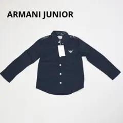 ☆475 ARMANI JUNIOR コットン 長袖シャツ ４A 106cm