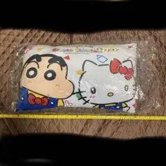 クレヨンしんちゃん　ハローキティ　一番くじ　クッション