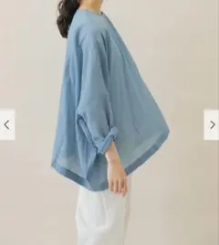 新品タグ付き　ソフトローンシアーワイドプルオーバー　アーバンリサーチドアーズ