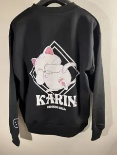 【新品】ドラゴンボール　KARIN メンズ　トレーナー　トップス　ブラック　M