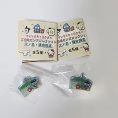 ご当地ピンズ　江ノ島　鎌倉限定　ハンギョドン　2点セット！ 早い者勝ち！