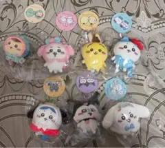 ちいかわ サンリオ ぬいぐるみ ぷちミニマスコット 計7点
