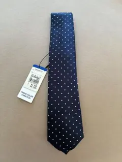 PERSON’S FOR MEN ネクタイ ネイビー ドット柄 未使用のサムネイル