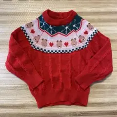 ニット　ベビー服　子供服　クリスマス