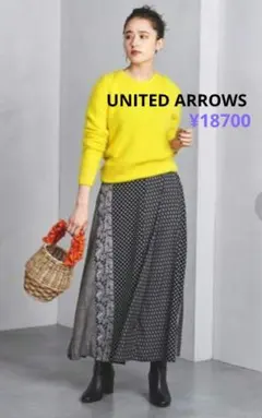 UNITED ARROWS ペイズリープリントスカート　¥18700 美品