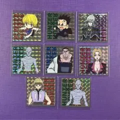 HUNTER×HUNTER ステッカー　ウエハース　緋色の幻影　8枚セット