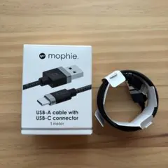 新品未使用　mophie USB-A to USB-C ケーブル 1メートル
