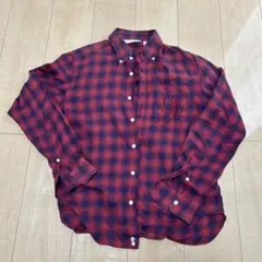 The stylist Japan 赤黒チェックシャツ Sサイズのサムネイル