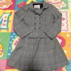 ♥️メゾピアノ チェック フォーマル 上下セット♥️