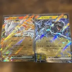 포켓몬 カード レシラムex ゼクロムex 2장 세트