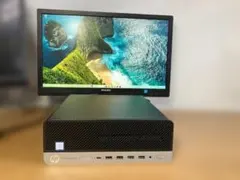 フルセット HP Win11 快適i3 8G NVMeSSD 22インチモニター - メルカリ