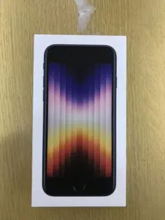 iPhone SEの箱(本体なし、一部付属品あり)