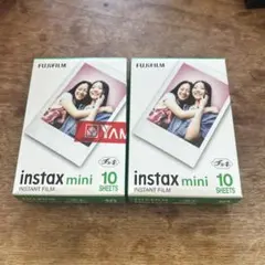 FUJIFILM instax mini インスタントフィルム 20枚入り