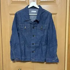 ハニーズ 薄手デニムジャケット ブルー フリーサイズ 春アウター