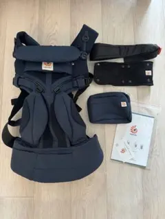 【美品】エルゴベビー オムニ360 クールエア ミッドナイトブルー
