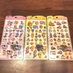 ディズニーうるちゅるポップシール 3シートセット