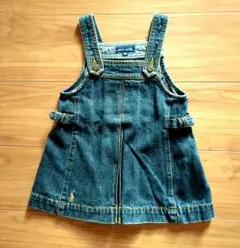 ラルフローレン デニム ジャンバースカート 90cm