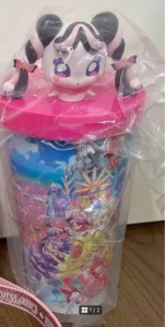 新品未開封　映画　キミとアイドルプリキュア ドリンクホルダー メロロン