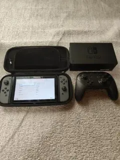 Nintendo Switch　グレー 本体 プロコントローラー付き