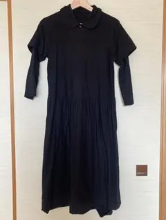 コムデギャルソン　リバーシブル　レイヤード　丸襟　ワンピース