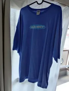 ヴィンテージ　OLD NAVY XXL 青 Tシャツ