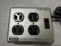 Fargo STEEL TAP 電源タップ スチール製 中古
