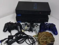PlayStation 2 本体 2台セット コントローラー複数セット