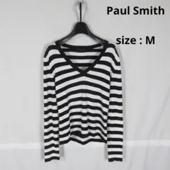 Paul Smith / horizontal stripe knit M