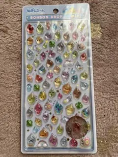 しずくちゃん しずくの森のなかまたち　ボンボンドロップシール ミニ　国内正規品