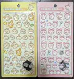 【正規品】ちいかわ　ボンボンドロップシール　古本屋　うさぎ 2点セット
