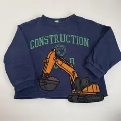 après les cours トレーナー 90 ネイビー 働く車