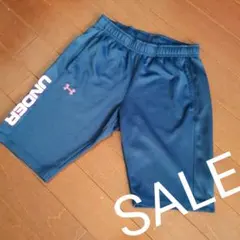 UNDER ARMOR ショートパンツ ネイビー 160cm