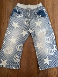 baby doll 星柄ストライプ ハーフパンツ