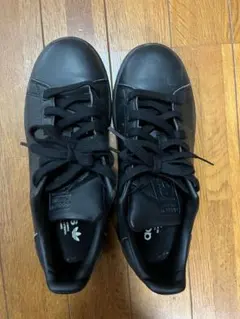お値下げ 30センチ Stan Smith ブラックレザー スニーカー中敷き無し 
