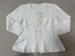 トゥービーシック　フリルのカーディガン　トップス　サイズ2