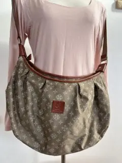 ラシットフラワーパターン ショルダーバッグ