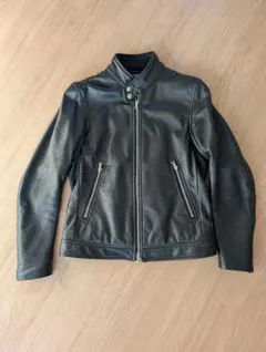 UNITED ARROWS レザーシングルライダースジャケット シープレザー シングル ライダース ジャケット