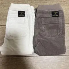 美品 petit main コーデュロイパンツ 2点セット