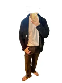 コンチョボタンカーディガン_ショールカラー_スタプレ_ディッキーズ_サーフ