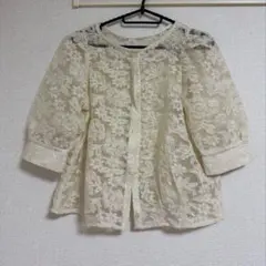 半袖　レーストップス　アベイル　しまむら　M